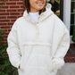 HOT COCO QUILTED PULLOVER CREAM