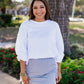 Grey Sideline Side Tie Skirt