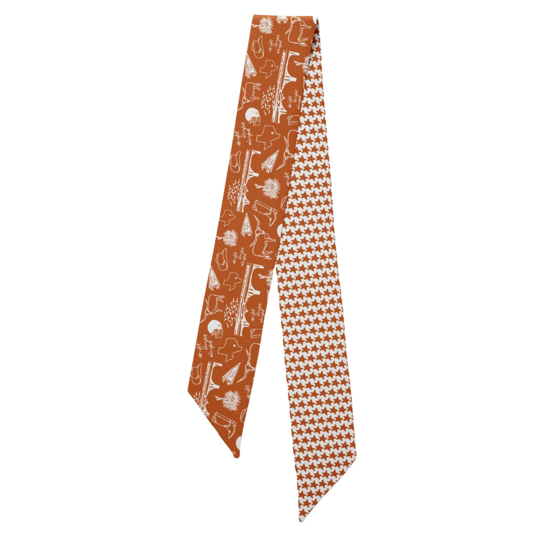 SIDELINE TWILLY SCARF: AUSTIN