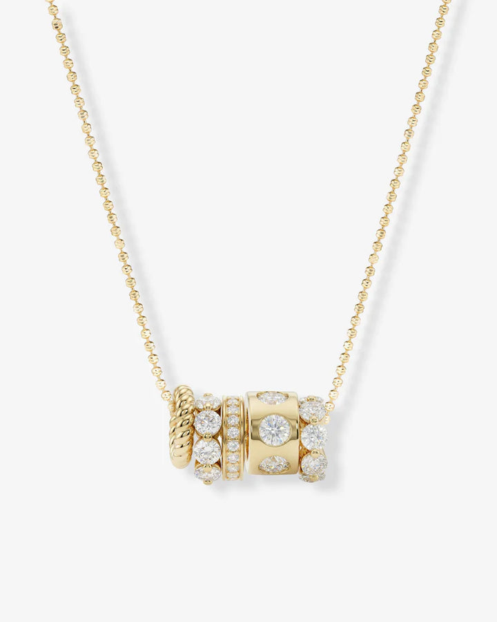 MELINDA MARIA: ASHLEY VENICE NECKLACE- GOLD