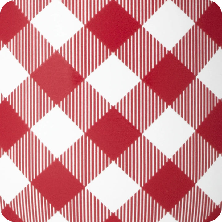 GAMEDAY GINGHAM CRIMSON PARTY CUP