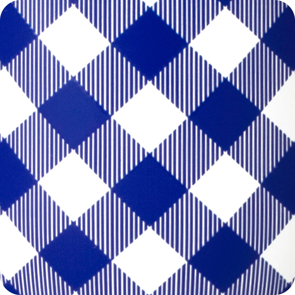 GAMEDAY GINGHAM ROYAL &amp; RED PARTY CUP