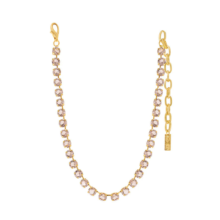 TOVA: OAKLAND NECKLACE - VINTAGE ROSE UNFOILED