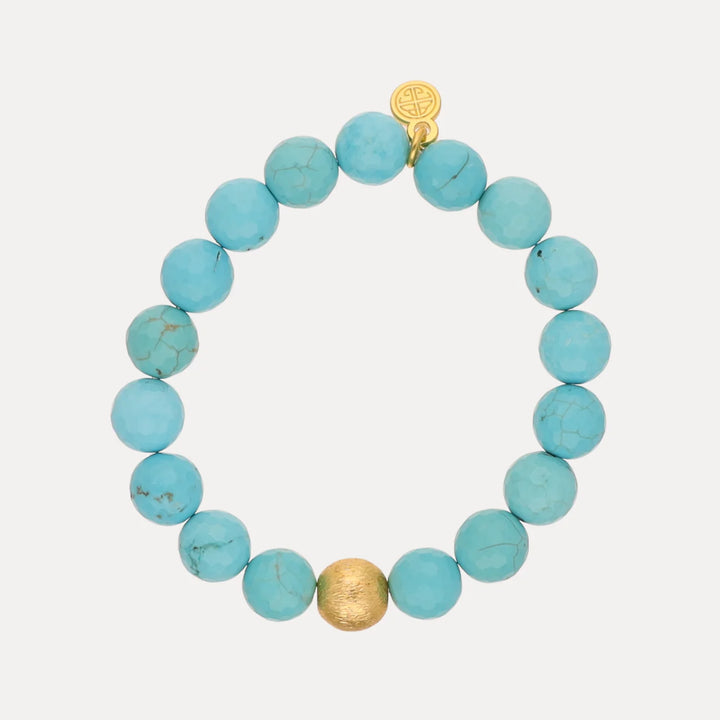 BUDHAGIRL: BLUE SKY BEADED BRACELET