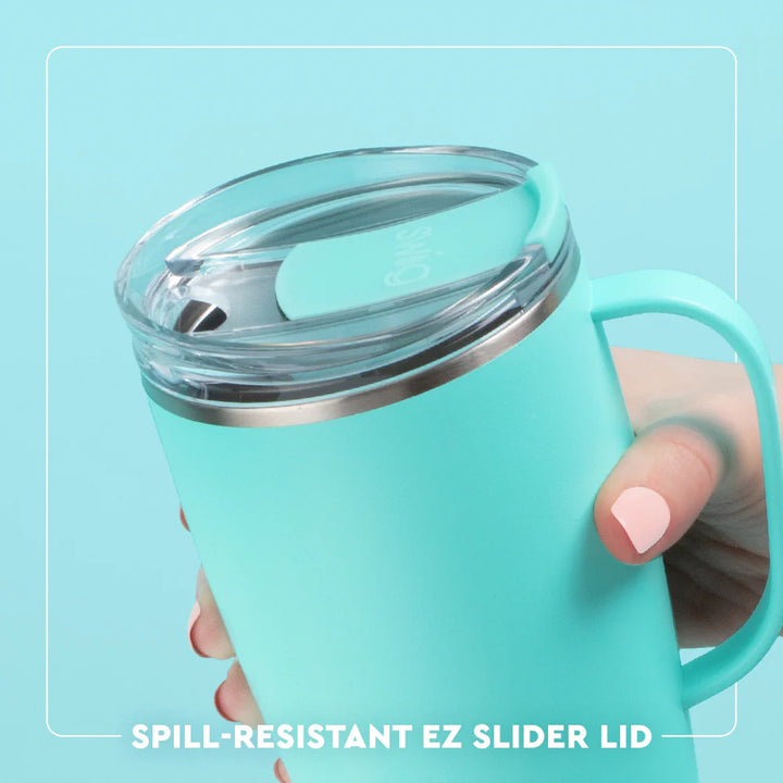 SWIG: CHRISTMAS PLAID TRAVEL MUG- 18 OZ