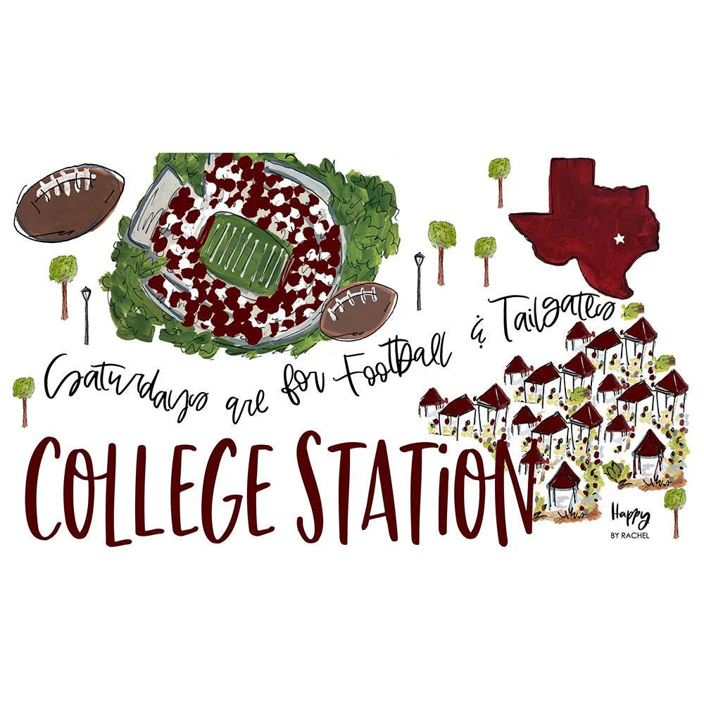 SATURDAYS IN: COLLEGE STATION TUMBLER