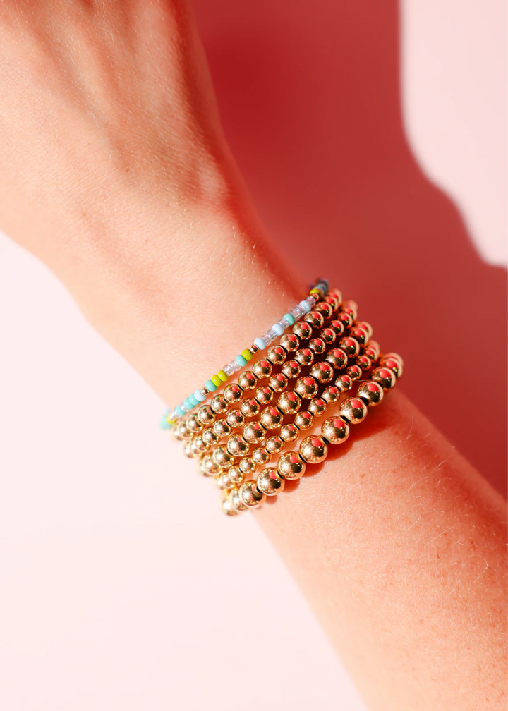 BEADED BLONDES: SPRINKLE BRACELET - CAPRI