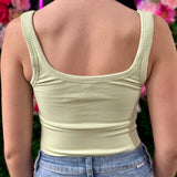 PISTACHIO CREAM SCOOP CHEVRON TANK