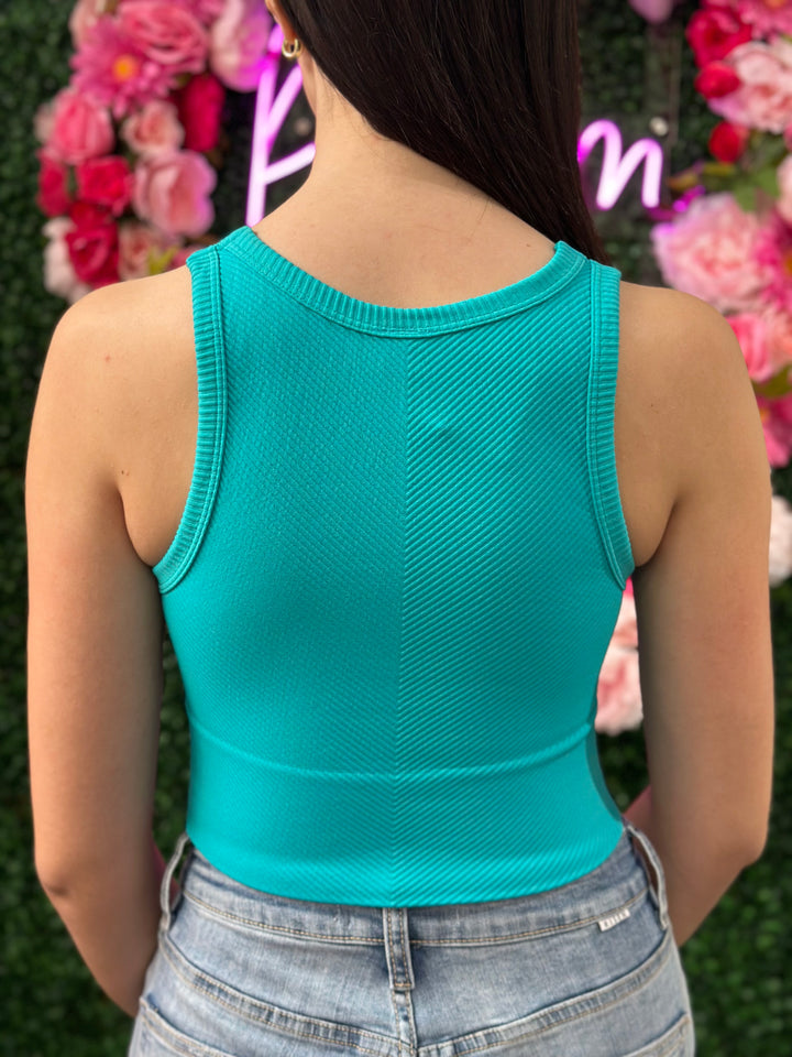 BLUEBIRD HIGH NECK CHEVRON TANK