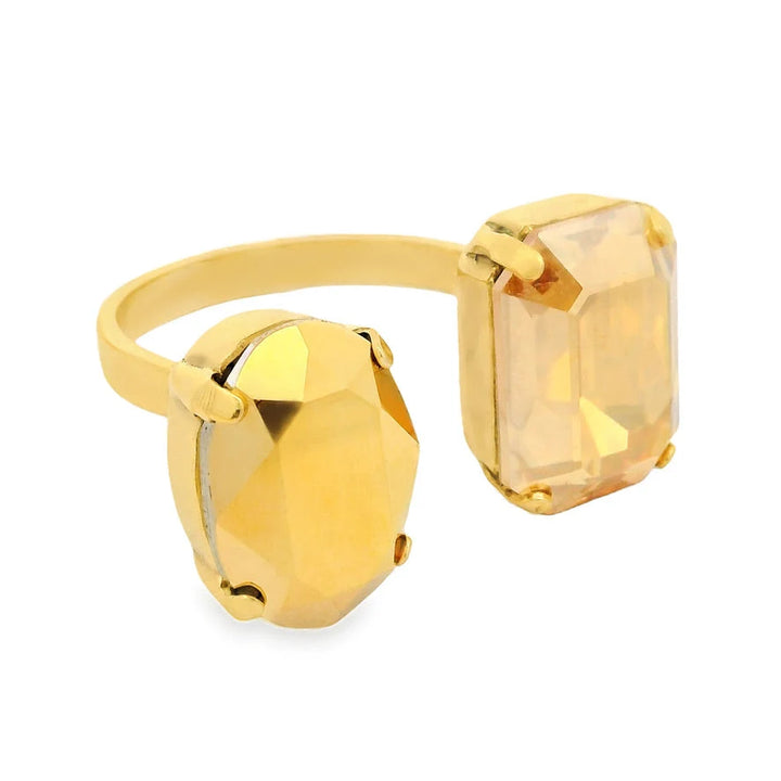 TOVA: JANEL RING - CARAMEL