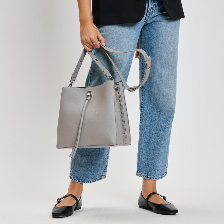 MODA LUXE: ELIZA CROSSBODY- GREY