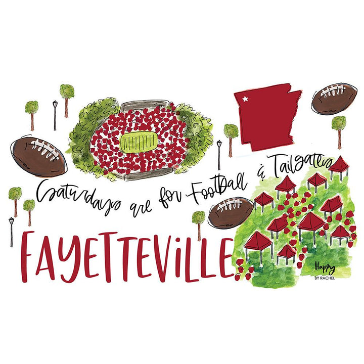 SATURDAYS IN: FAYETTEVILLE TUMBLER