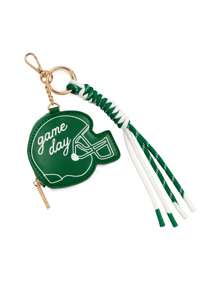 HELMET BAG CHARM/KEY RING: GREEN