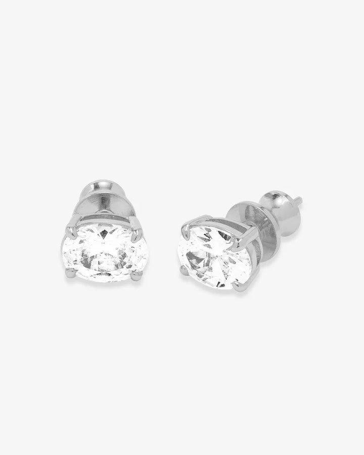 MELINDA MARIA: HELLO GORGEOUS 8MM STUD- SILVER