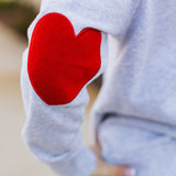 HEART BREAKER EMBROIDERED SWEATSHIRT