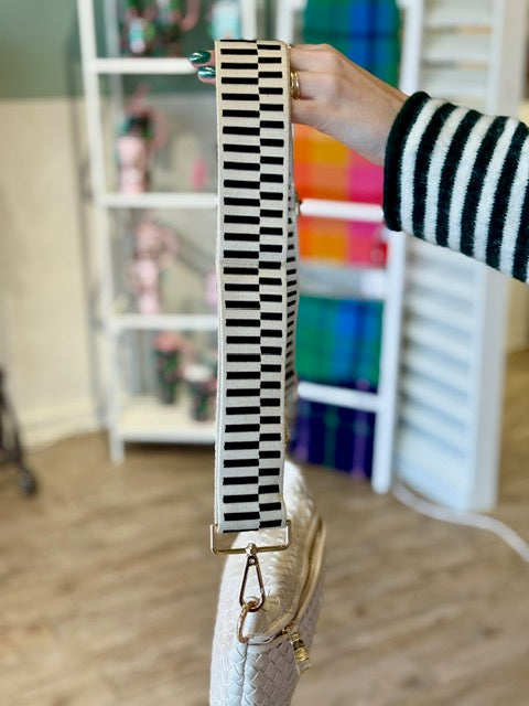 WESTLYN WOVEN BUM BAG - CREAM