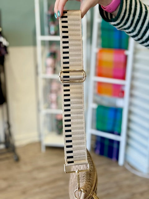 WESTLYN WOVEN BUM BAG- TAUPE