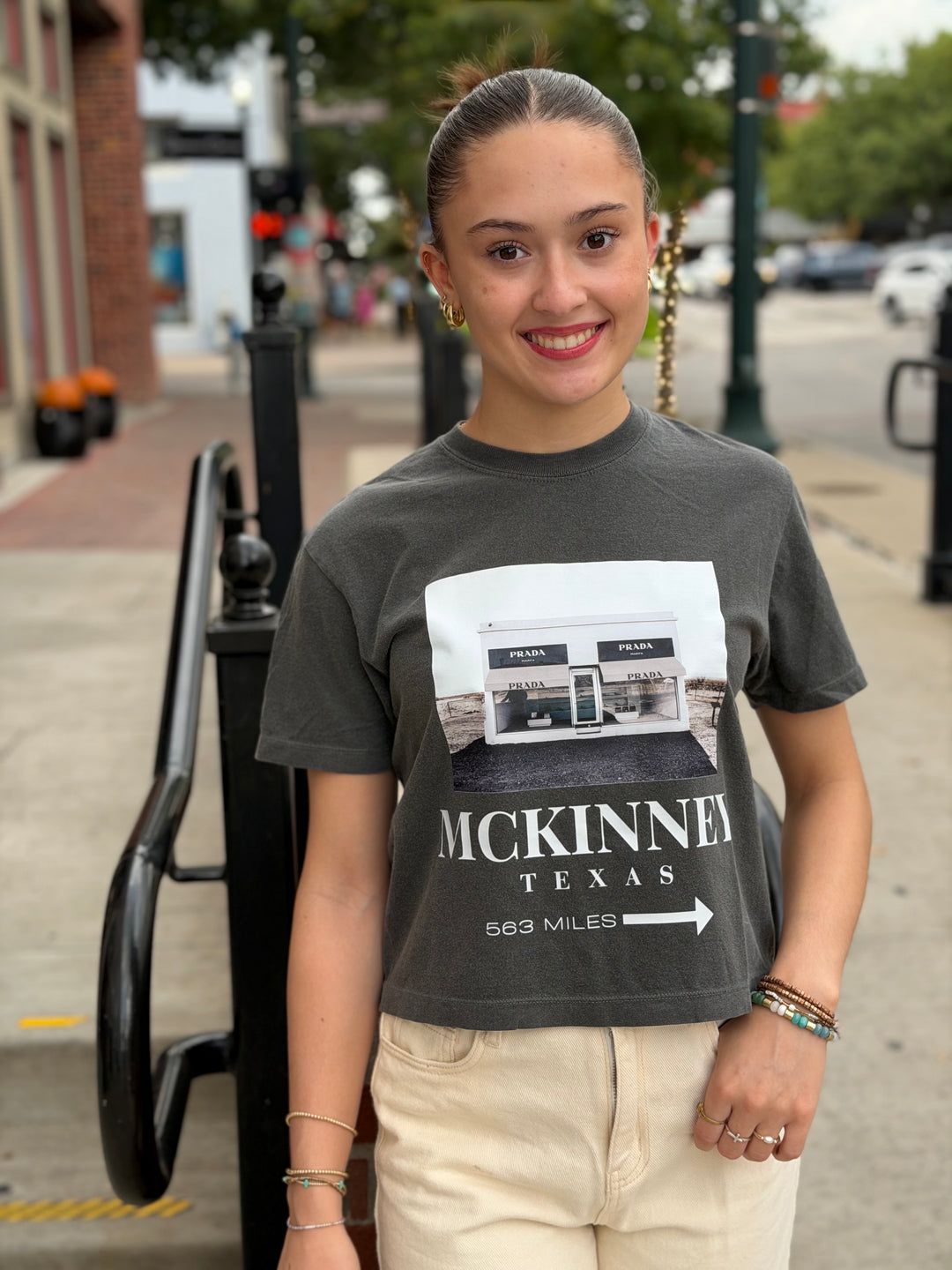 MILES TO MARFA MCKINNEY S/S CROP TEE
