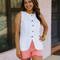 MALIBU BUTTON UP VEST