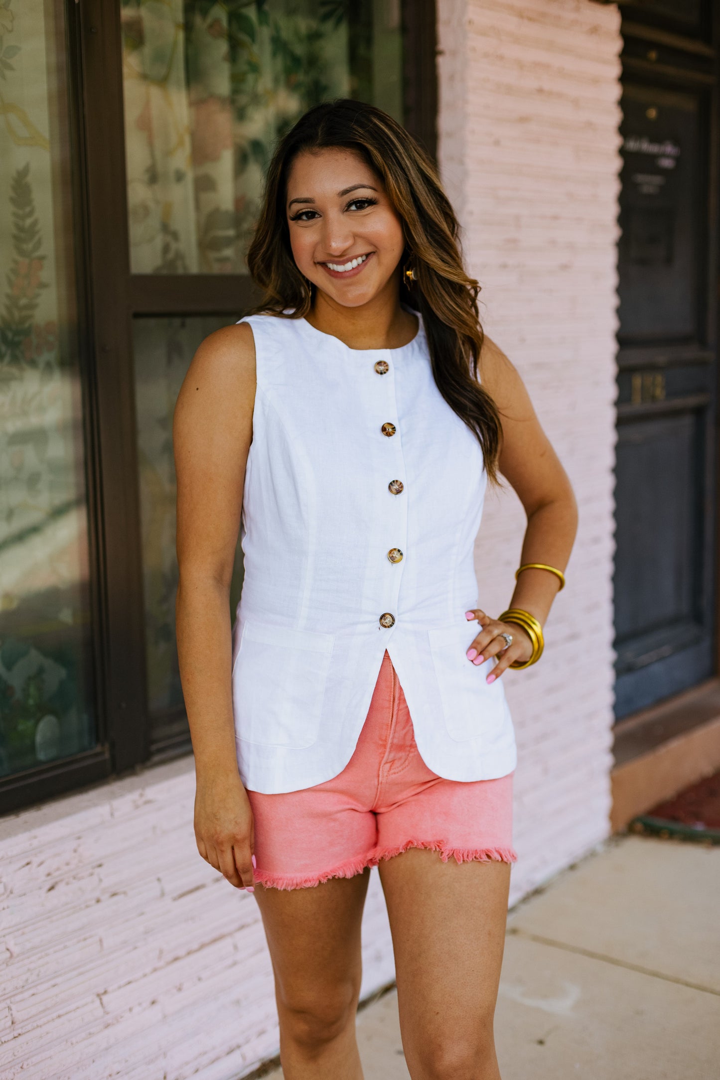 MALIBU BUTTON UP VEST