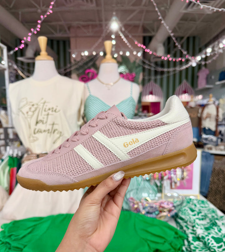 GOLA CLASSICS TORNADO ZEPHYR SNEAKER- CHALK PINK/OFF WHITE