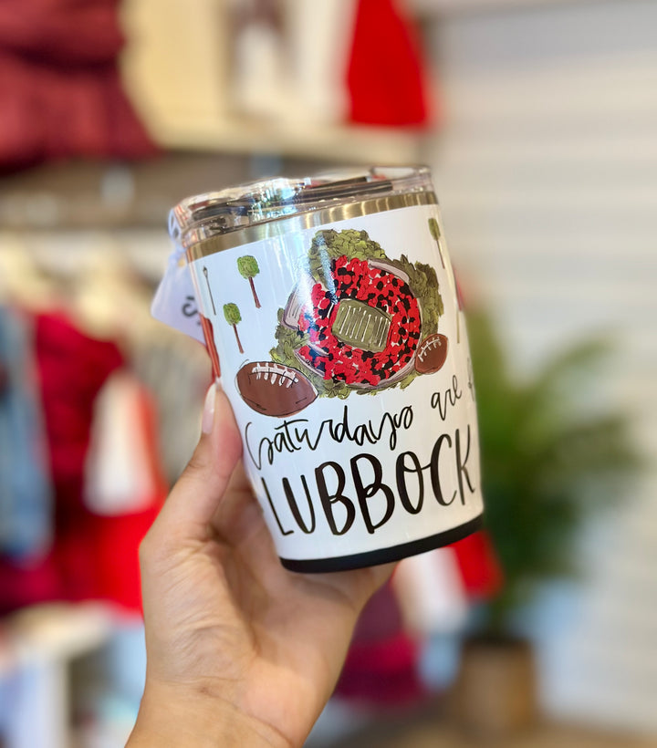 SATURDAYS IN: LUBBOCK TUMBLER