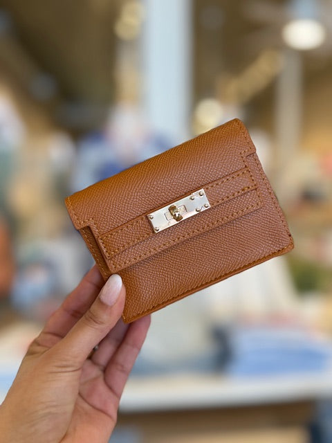 CLASSIC CARD WALLET- BROWN