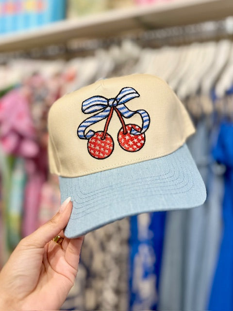 AMERICAN CHERRIES TRUCKER HAT