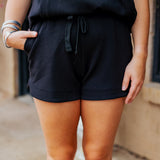 SCUBA TULIP SHORT / BLACK