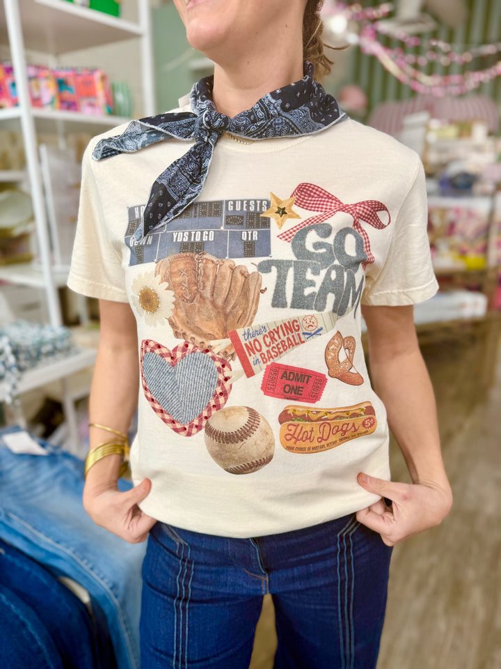 VINTAGE BASEBALL ICONS TEE 