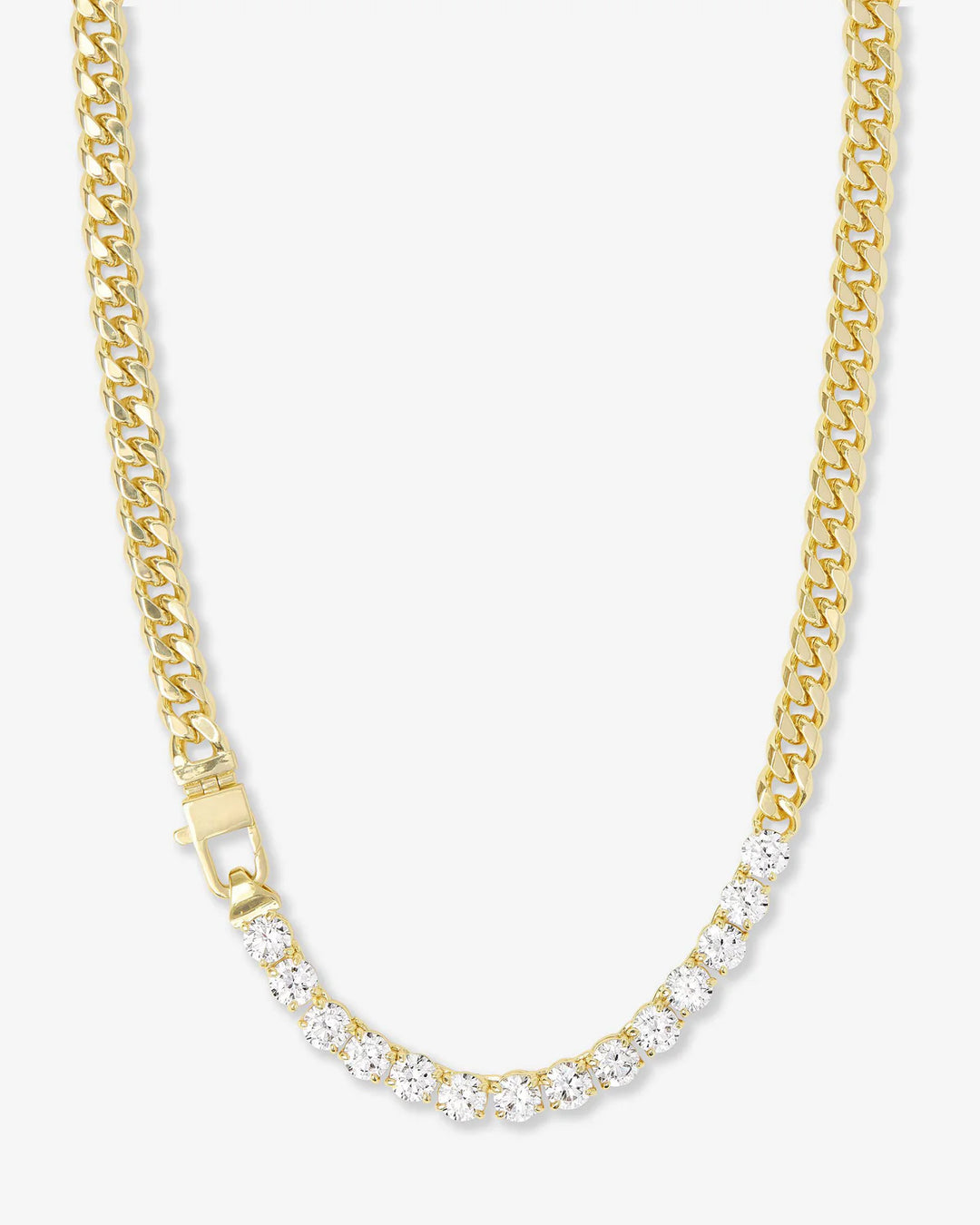 MELINDA MARIA: JULIAN REALLY LOVES DIAMONDS NECKLACE- 22 IN.