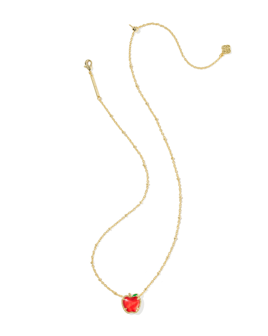 KENDRA SCOTT: APPLE PENDANT NECKLACE