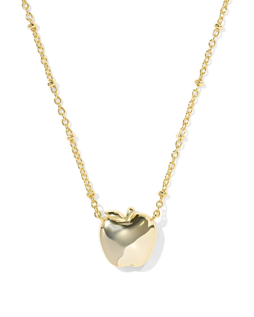 KENDRA SCOTT: APPLE PENDANT NECKLACE