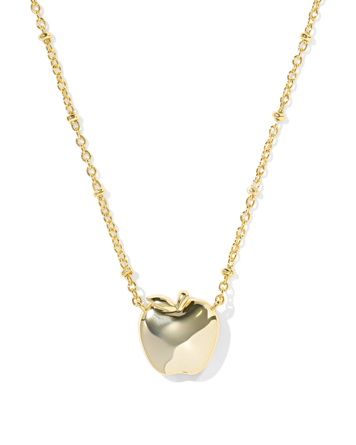 KENDRA SCOTT: APPLE PENDANT NECKLACE