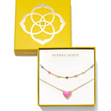 Kendra Scott: Neon Pink Ari & Haven Gift Set