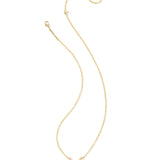 KENDRA SCOTT: IRIDESCENT WHITE MIX BIANCA BUTTERFLY NECKLACE