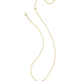 KENDRA SCOTT: PINK MIX BIANCA BUTTERFLY NECKLACE