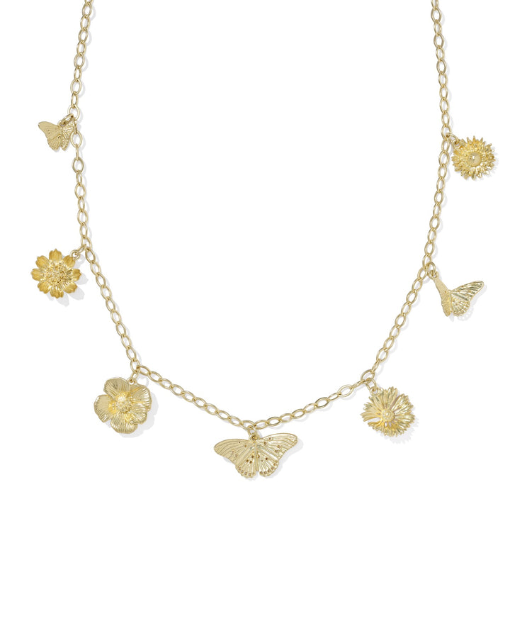 CAILEY CHARM NECKLACE-GOLD