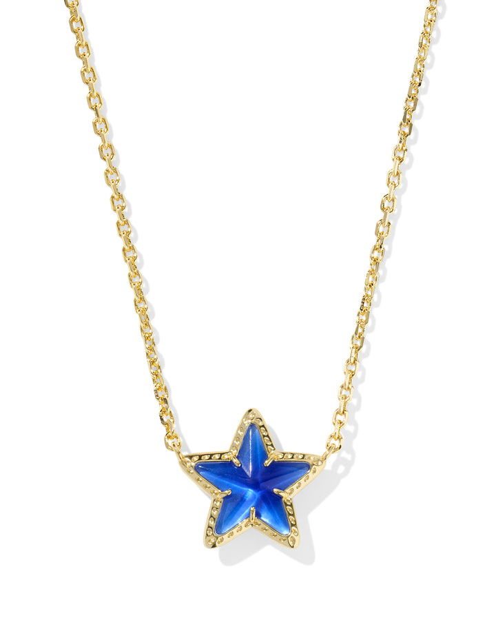 KENDRA SCOTT: COBALT ILLUSION CASSIDY PENDANT