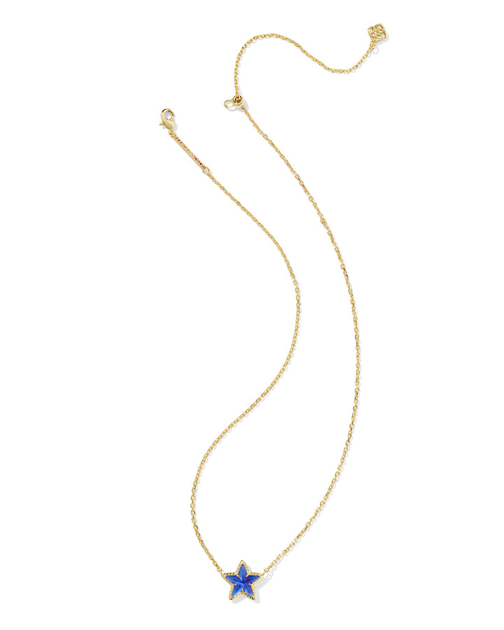 KENDRA SCOTT: COBALT ILLUSION CASSIDY PENDANT