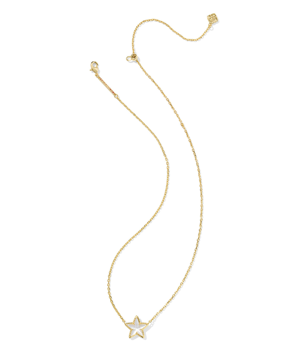 KENDRA SCOTT: IVORY MOTHER OF PEARL CASSIDY PENDANT
