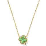 KENDRA SCOTT: CLOVER PENDANT NECKLACE