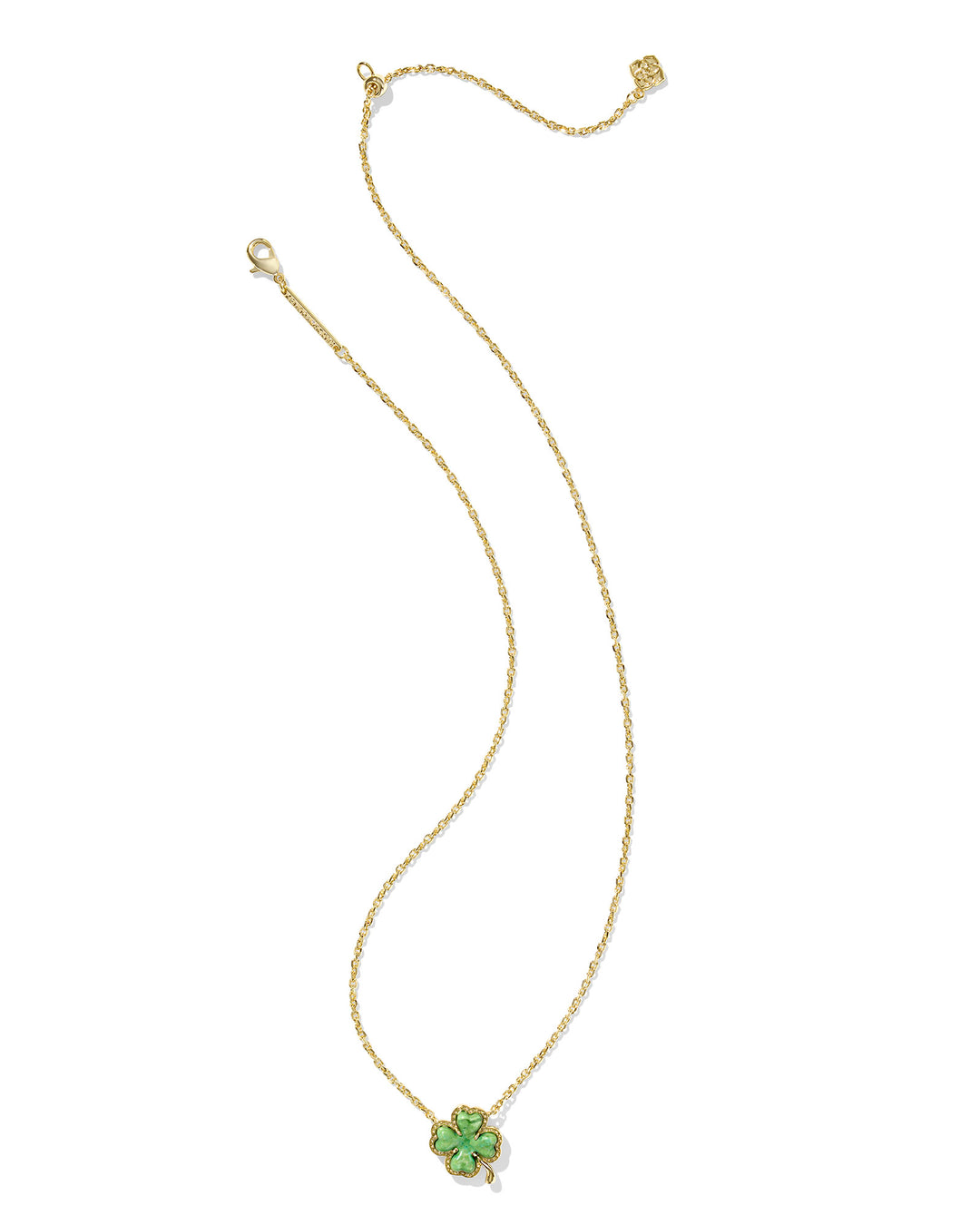 KENDRA SCOTT: CLOVER PENDANT NECKLACE