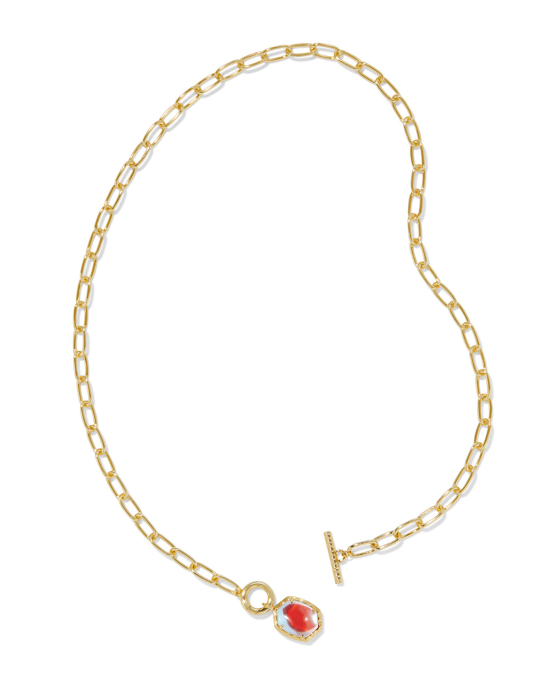 KENDRA SCOTT: DICHROIC GLASS DAPHNE PENDANT NECKLACE