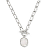 KENDRA SCOTT: IVORY MOP DAPHNE PENDANT NECKLACE