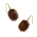 KENDRA SCOTT: DAPHNE PAVE FRAMED DROP EARRING