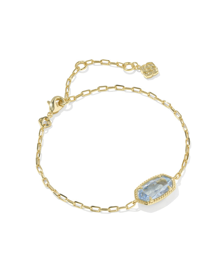 KENDRA SCOTT: ELAINA LUXE CHAIN BRACELET- GOLD/BLUE