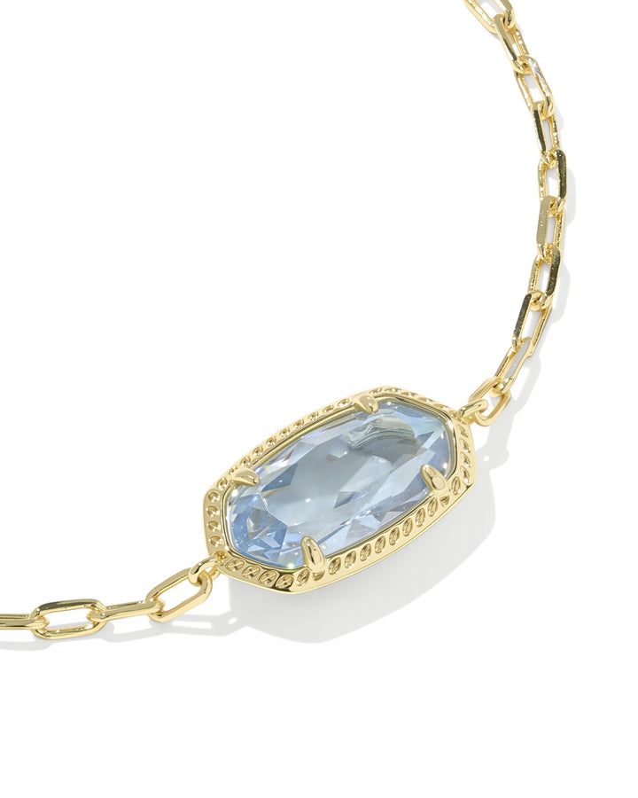 KENDRA SCOTT: ELAINA LUXE CHAIN BRACELET- GOLD/BLUE