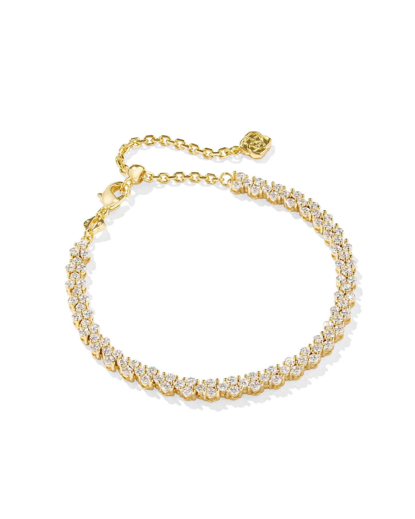 KENDRA SCOTT: EMERY TENNIS BRACELET GOLD