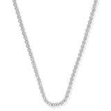 KENDRA SCOTT: EMERY TENNIS NECKLACE RHODIUM